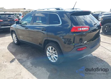 2015 Jeep Cherokee Limited z USA, uszkodzony, nr VIN 1C4PJLDB5FW701647